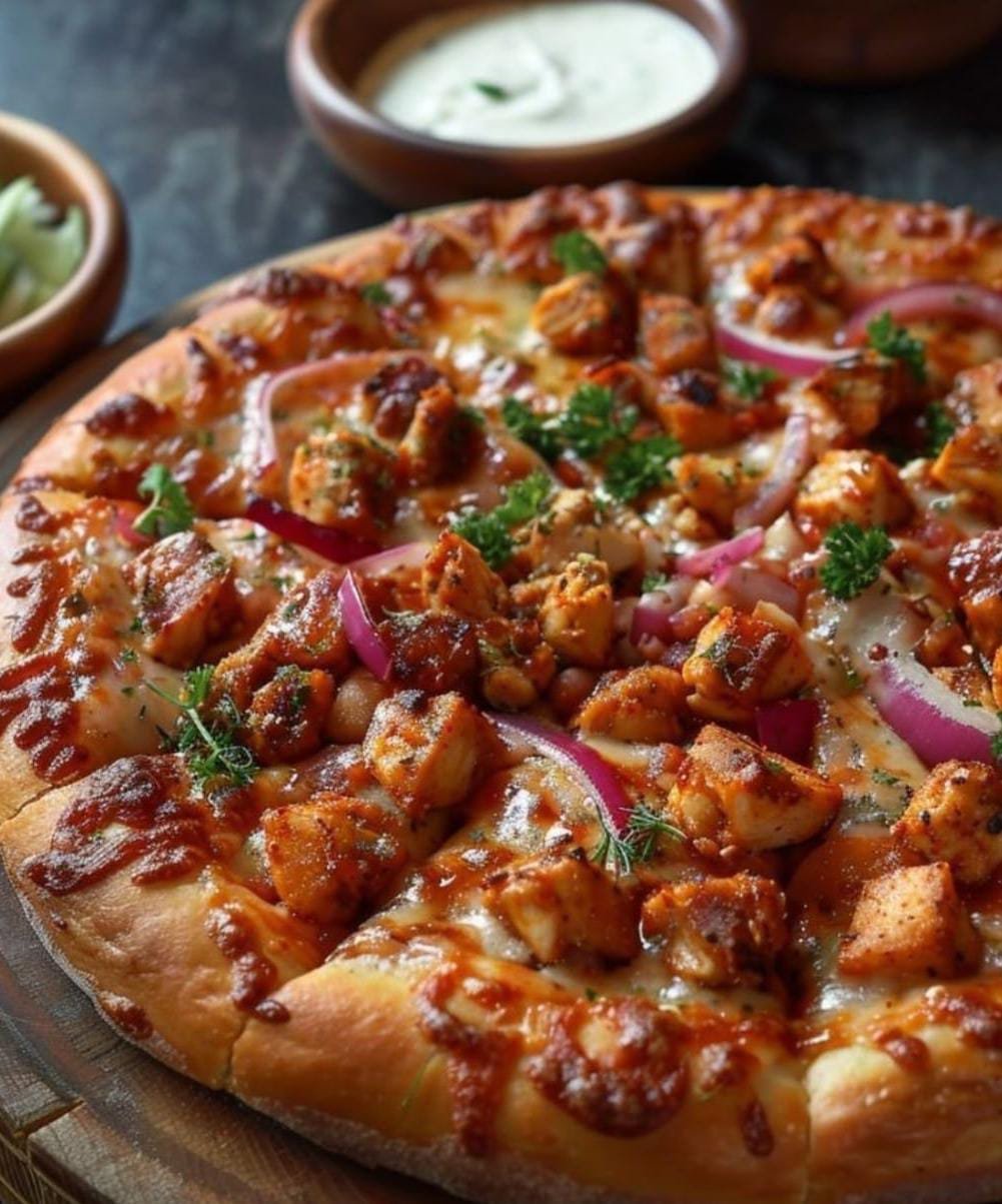 Chicken Tikka Pizza